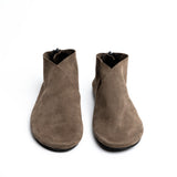 G35 נעלי מעטפה זמש אפור/ירוק