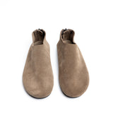 GG 164 נעלי ז'מש טבעי עגול