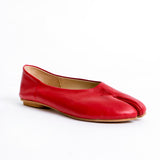 GG 22-49 נעלי בובה טאבי אדום