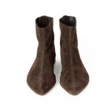 GGS 3 מגפון תפר זמש חום