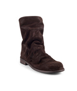 GG 881 מגף מכווץ ז'מש חום כהה