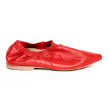 GG 22-08 נעלי שפיץ מחודד אדום